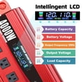 thumbnail image 4 of Inversor de corriente Cantonape 4000W 12V a 110V con control remoto, 4 of 9