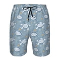 thumbnail image 3 of Pofeuu Turtle Prin Men's Swim Trunks Quick Dry Bathing Suit Swimming Board Shorts Mesh Lining Beach Swimwear-XX-Large, 3 of 6