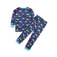 thumbnail image 3 of T-shirt Imprimé Dinosaure et Pantalon Pyjamas Parent-Enfant, 3 of 9