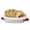 Light Gray, variant on Cotton Rope Bread Basket with Liner & Leather Handles, Oval Bread Storage Basket for Kitchen, Serving Basket for Homemade Bread, Rolls and Pastries