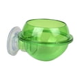 thumbnail image 1 of Transparent Reptile Feeder Dish Elevated Suction Cup Bowl For Gecko Escape Proof Live Glass Terrarium Feeding, 1 of 5