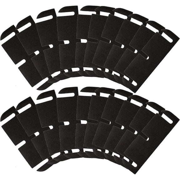 20pcs Plastic Door Hinge Shims,Filling Gaps in Interior Doors Adjusting the Spacing to Align Them,3.5 Inch Hinge Shims