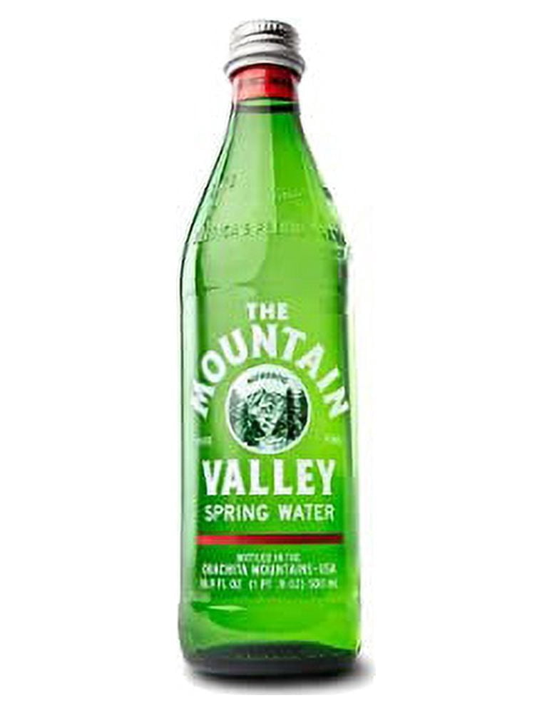 THE MOUNTAIN VALLEY NATURAL PURE FINE 500 ML Glass Spring Water