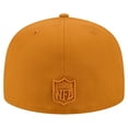 thumbnail image 4 of Men's New Era Brown Dallas Cowboys Color Pack A-Frame 59FIFTY Fitted Hat, 4 of 5