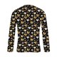 thumbnail image 3 of Ceisia Men's Fashion Printed Sports Fitness Long Sleeve Gift Casual Round Neck Top, 3 of 5
