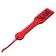 thumbnail image 1 of Mujeres Hombres Adultos Spank Paddle Sumiso Fetiche SM Flog Beat Whip Sex Toy (SLAVE Red), 1 of 2