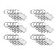 thumbnail image 1 of 24 Piezas Sublimación en Blanco de Transferencia de de Metal Rectangular Llaveros en Blanco para Manualidades DIY Suministros, 1 of 5