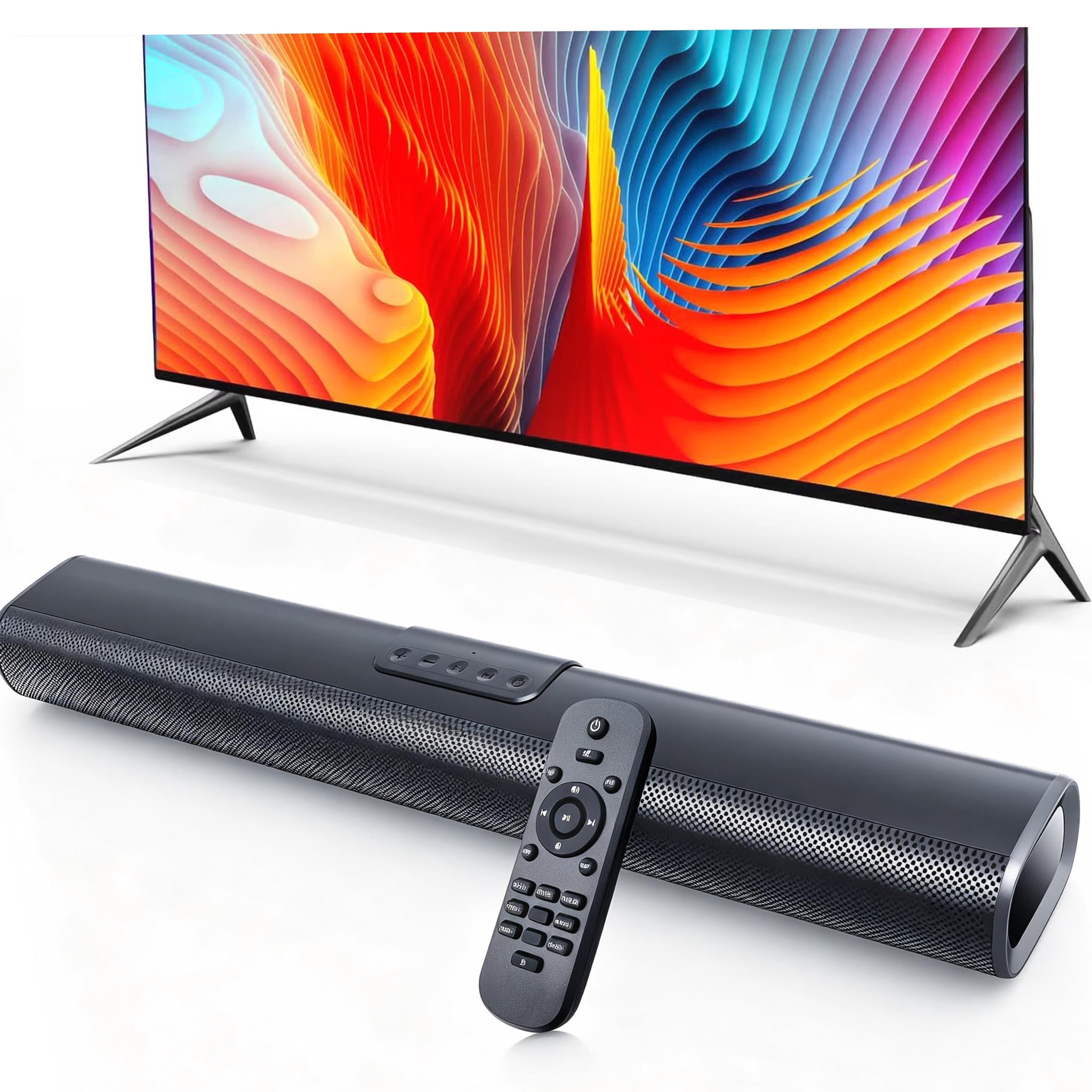 VIZIO MicMe 2.1 Karaoke Soundbar, Dolby Atmos, Wireless Subwoofer