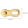 thumbnail image 2 of Mobutofu 24 Pcs Joints de Chaîne en Forme Rectangulaire pour Entretien de Vélo, 2 of 5