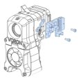 thumbnail image 2 of Afterburner Extruder For Voron2.4 Extruder Afterburner Tool For Head Pcb Board, 2 of 5