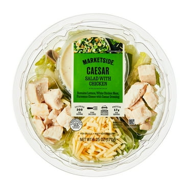 Marketside Caesar Salad with Chicken, 6.25 oz Bowl (Fresh)