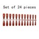 thumbnail image 3 of Seitruly 24 piezas Extra largas Prensa en uñas Artificial DIY Sólido Duradero Francés Elegante Uñas acrílicas para salones de manicura Arte Cubierta Juegos de manicura 18 calabaza Seitruly CE011405-18, 3 of 3