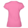 thumbnail image 2 of Gildan Womens Soft Style V Neck T-Shirt, 2 of 4