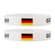 thumbnail image 1 of Impresionante Alemania Pulsera de silicona Souvenir 2PCS Set para los aficionados al fútbol, 1 of 8