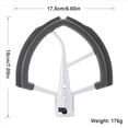 thumbnail image 4 of 5X Batidor de Borde Flexible para Batidora con Soporte de Elevación de Tazón de Ayuda de Cocina - para Mezclar Masa de 6 Cuartos con Bordes de Silicona Flexibles, 4 of 5