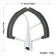 thumbnail image 4 of 5X Batidor de Borde Flexible para Batidora con Soporte de Elevación de Tazón de Ayuda de Cocina - para Mezclar Masa de 6 Cuartos con Bordes de Silicona Flexibles, 4 of 5