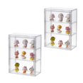 thumbnail image 1 of Vitrina Beehomay de Acrílico Transparente de 3 Niveles con Puerta Magnética, 1 of 5