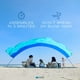 thumbnail image 2 of Shibumi Shade®, la mejor sombra de playa del mundo, el dosel de playa original impulsado por viento®, proporciona 150 pies cuadrados. Pie. de sombra, compacto y fácil de transportar, se instala en 3 m, 2 of 5