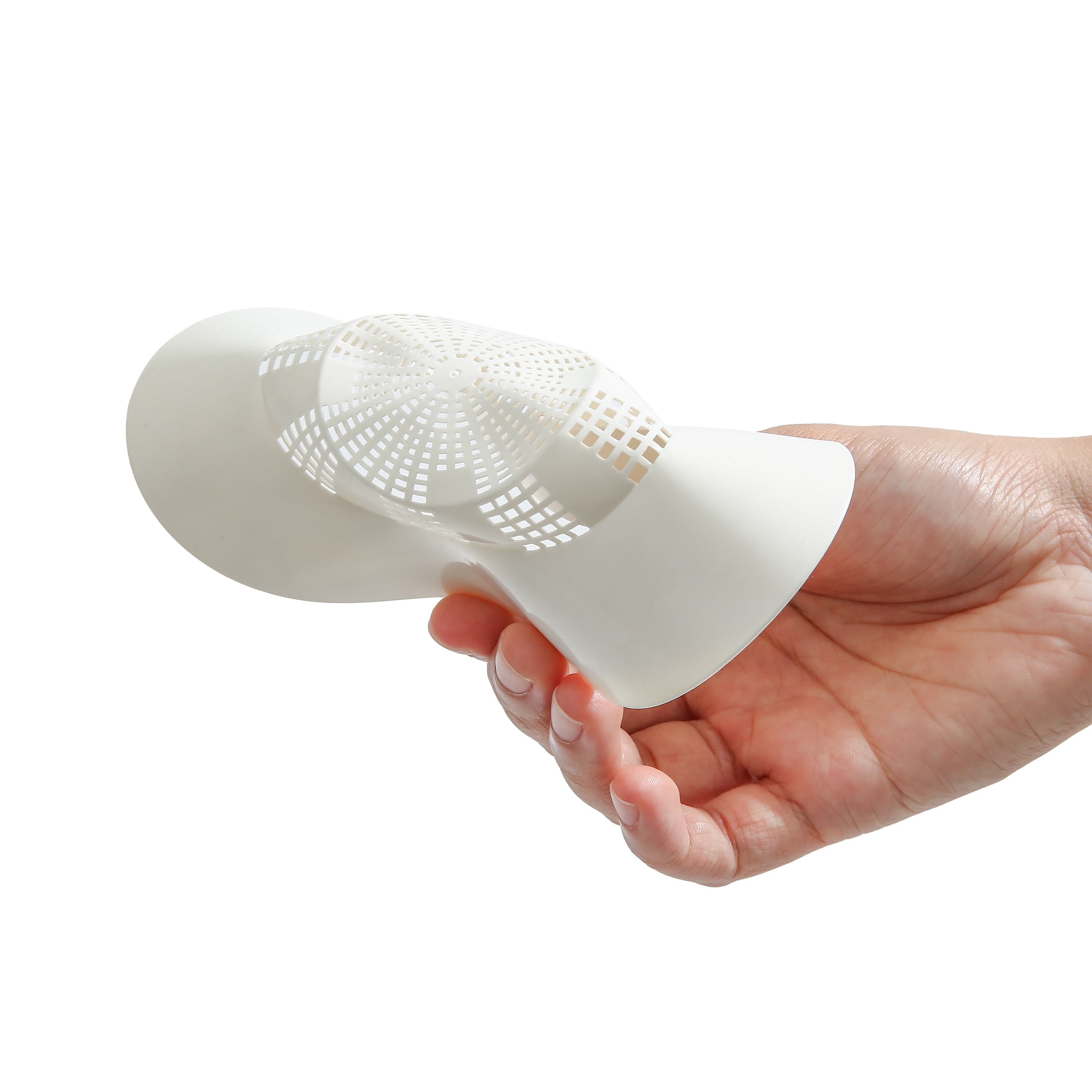 (3 pack) Mainstays Self Sealing Rubber Hair Catcher For Drain Clogs Prevention