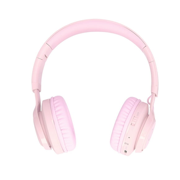 Kids Headphones, Comfortable To Wear Kids  Headphones Foldable  for Listening Music for Learning Pink
