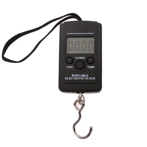 Mini báscula electrónica LCD para colgar equipaje digital Balanza de peso Steelyard Tmvgtek suministros de cocina