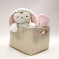 thumbnail image 4 of Lambs & Ivy Confettis Peluche Lapin, Rose/or, 4 of 5