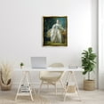 thumbnail image 2 of Stupell Industries Madame Bergeret Francois Boucher Classic Painting Painting Metallic Gold Floating Framed Canvas Print Wall Art, Design by one1000paintings, 2 of 5
