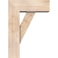 thumbnail image 3 of Ekena Millwork 7 1/2"W x 20"D x 28"H Traditional Block Smooth Bracket w/ Offset Brace, Douglas Fir, 3 of 25