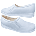thumbnail image 4 of Zapatos De Enfermera Blancos De Piel Para Mujer Ideal Para Guarderias Clinico Restaurantes y Hoteles, 4 of 6