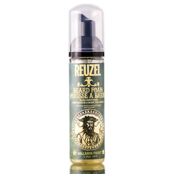 Reuzel Beard Foam - 2.36 oz - Pack of 1 with Sleek Comb