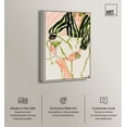 thumbnail image 2 of Glam Martini Canvas Boho Colorful Wall Art by Art Remedy, Silver Frame, 20" x 30", 2 of 7