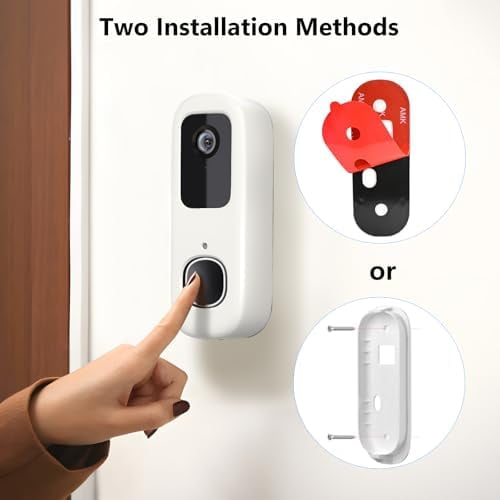 Anti-Theft Doorbell Bracket for Arlo Video Doorbell 2K (2nd Gen