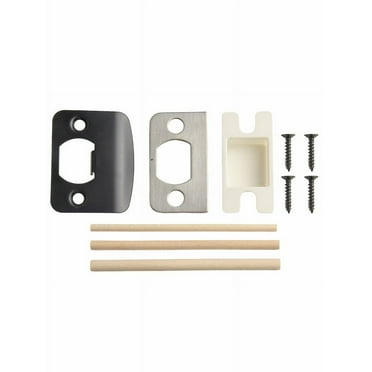 Door Lock Strike Plate With Spacer Shim Door Security Lock Repair Kits D Type