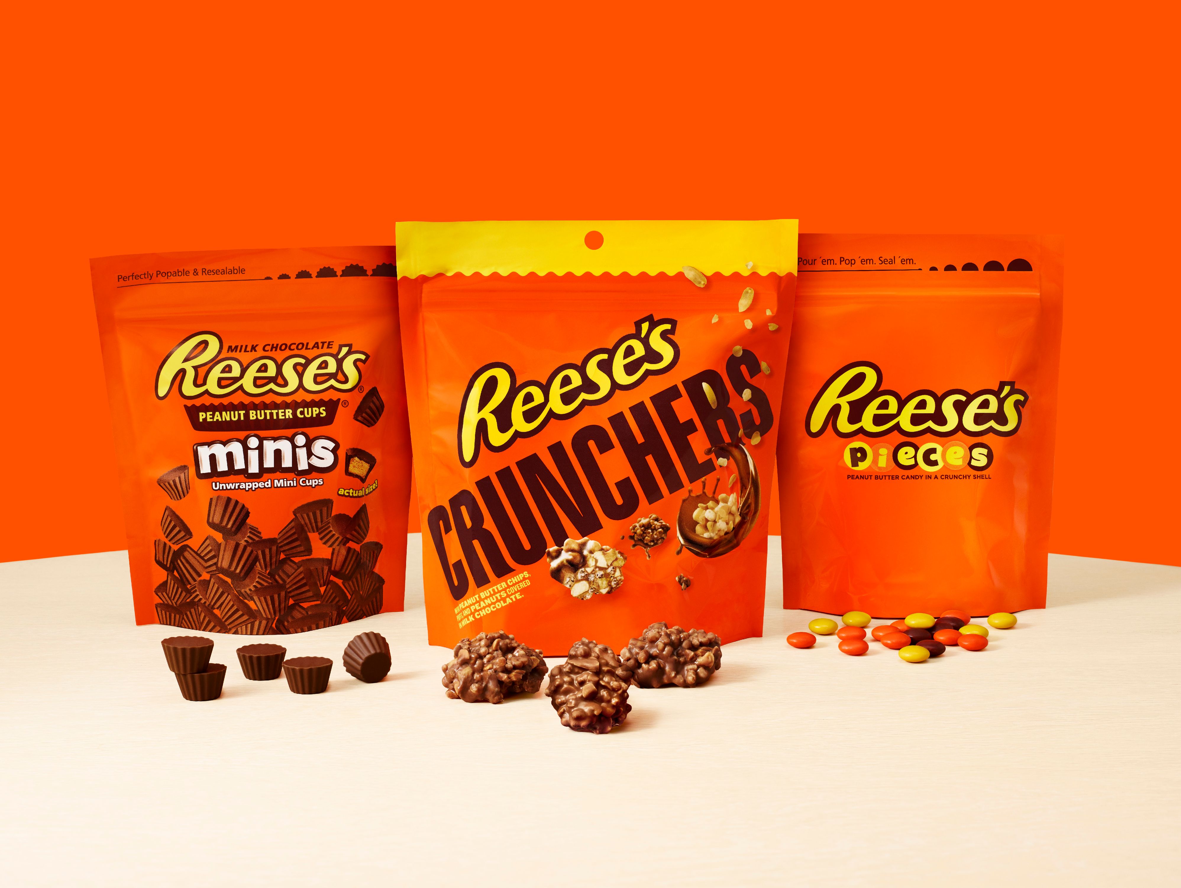 Reese's Minis Peanut Butter Chocolate Candy, 8 Oz., 4 Count - image 4 of 9