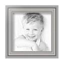 thumbnail image 2 of ArtToFrames 7" x 7" Silver Picture Frame, 7x7 inch Silver MDF Poster Frame (WOM-5329),  Pack, 2 of 8