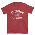 thumbnail image 1 of El Cerrito California Patriot Men's Cotton T-Shirt, 1 of 1
