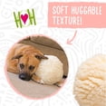 thumbnail image 3 of Juguete de Peluche Bola para Perro HuggleHounds Grande 20 cm de Fleece Suave, 3 of 7