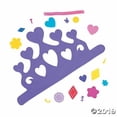 thumbnail image 2 of El kit de espuma Princess Crown Fun Express DIY hace 12 coronas de tiara, 2 of 5