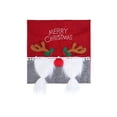 thumbnail image 1 of Yuarrent Cubierta de silla de Navidad Atmósferas de fiesta Fotografía de dibujos animados Asiento de comedor de Navidad Decoración Tela Reutilizable Kits de decoración para fiestas Mujer Yuarrent HA065438-02, 1 of 6