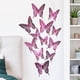 thumbnail image 3 of 12 pegatinas de pared de mariposa hueca con textura de metal 3D. Wmkox8yii fhajkh533, 3 of 6