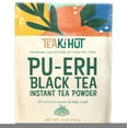 thumbnail image 5 of TEAki Hut Pu-Erh Tea Powder, Instant Tea Concentrate, Energy Drink Mix, Hot or Cold, 113 Servings, 5 of 15
