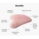 thumbnail image 3 of Herramientas de Masaje Facial ZHAOCHENG Gua Sha Cuarzo, 3 of 5