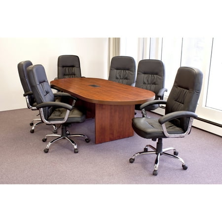 Legacy 95" Racetrack Conference Table with Power Data Grommet- Cherry