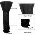 thumbnail image 3 of 226X85X48cm BlackWaterproof 210D Oxford Heated Parasol Cover, Patio Heater Cover, Heater Protection Cover, 3 of 5