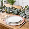 thumbnail image 2 of Round 15 Inch Placemats Set of 8, HeatResistant Non Slip Place Mats for Dining Table, Wipeable Braided Kitchen Table Mats for Housewarming, 2 of 9