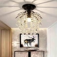 thumbnail image 5 of Mounting Hardware For Industrial Black Ceiling Light Canopy, Galvanized Steel Construction Offers Rust-Free Longevity, Modern Design Enhances Room Decoration, Easy Installation, 5 of 5