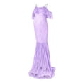 thumbnail image 3 of Ketyyh-chn99 Maternity Maxi Dress 2024 Summer Maternity Clothes Feeding Dress Maternity Dress Women Sleeveless Photoshoot Dress Purple,M, 3 of 5