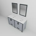 thumbnail image 6 of Ziva 60 in W x 22 in D Dark Grey Double Bath Vanity, Cultured Marble Top and 22 in Mirrors, 6 of 8