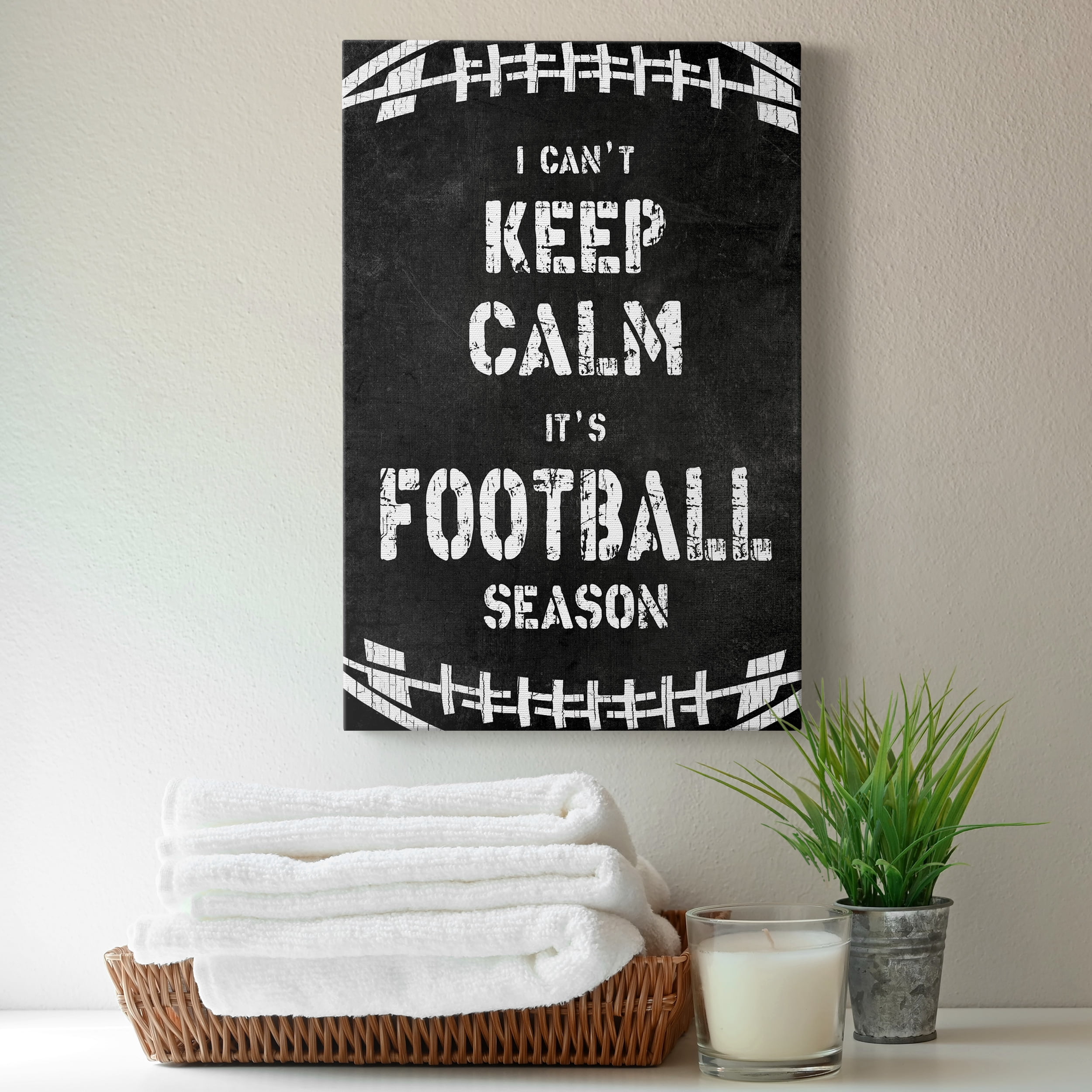 Can't Keep Calm Premium Gallery Wrapped Canvas - Ready to Hang - 24 x 36