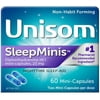 Unisom Sleep Mini's Capsules, 60 ct (Pack of 4)